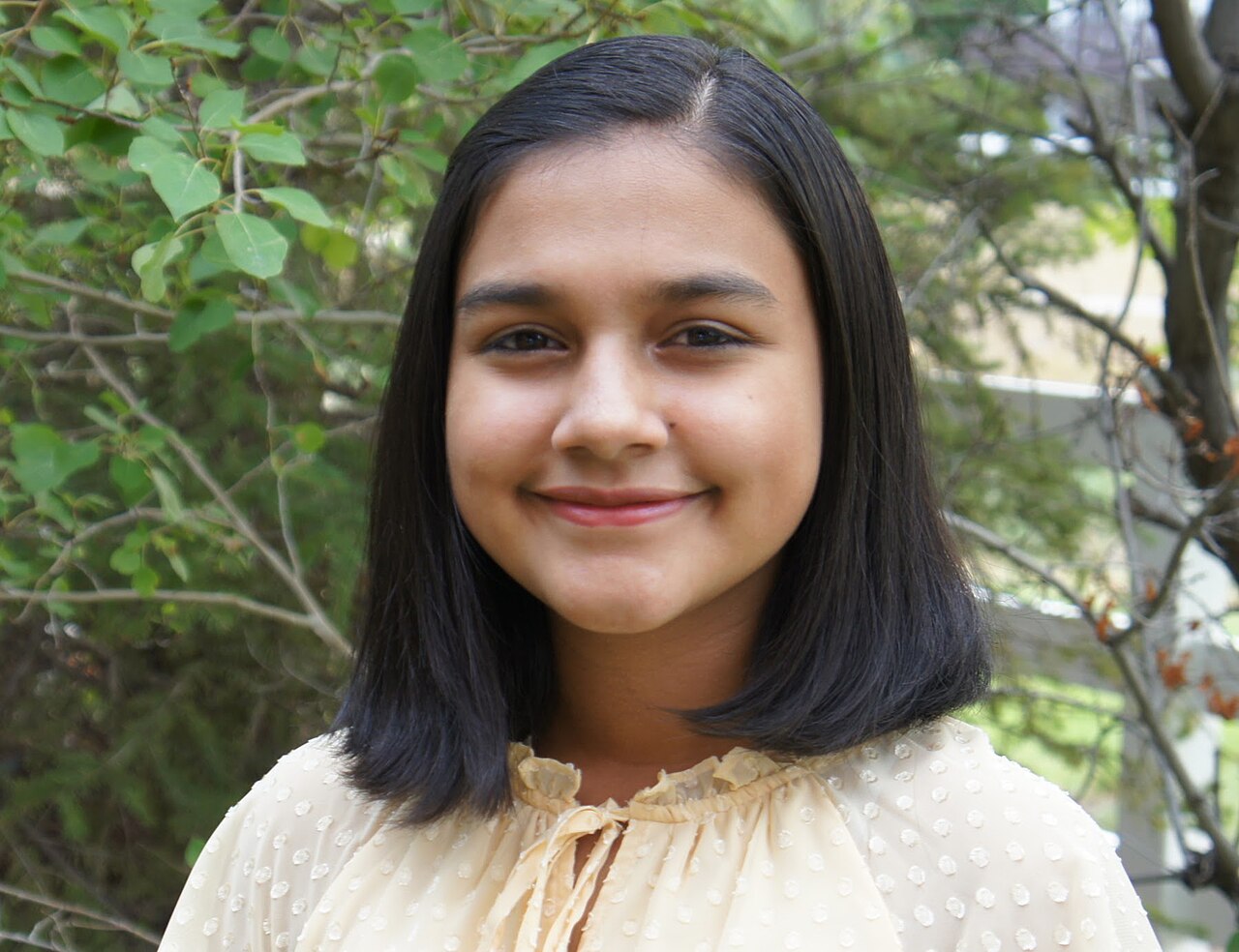 Headshot of Gitanjali Rao, the young scientist and inventor